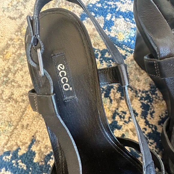 ECCO Women's Kalac Flower Wedge 39/8 - Picture 4 of 13